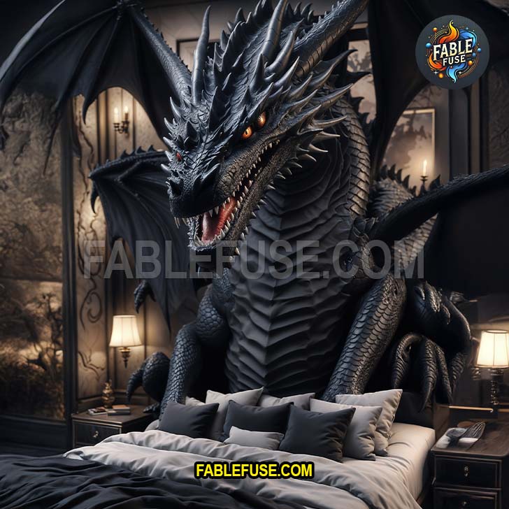 Black Dragon Bed