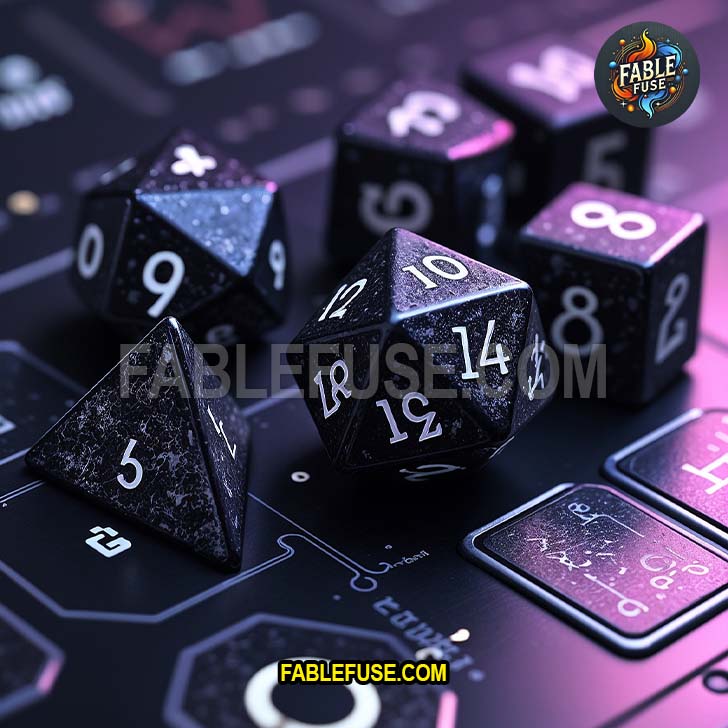 Alien Gaming D20 Dice Black Hole
