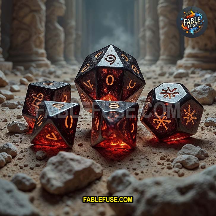 Alien Gaming D20 Dice Red
