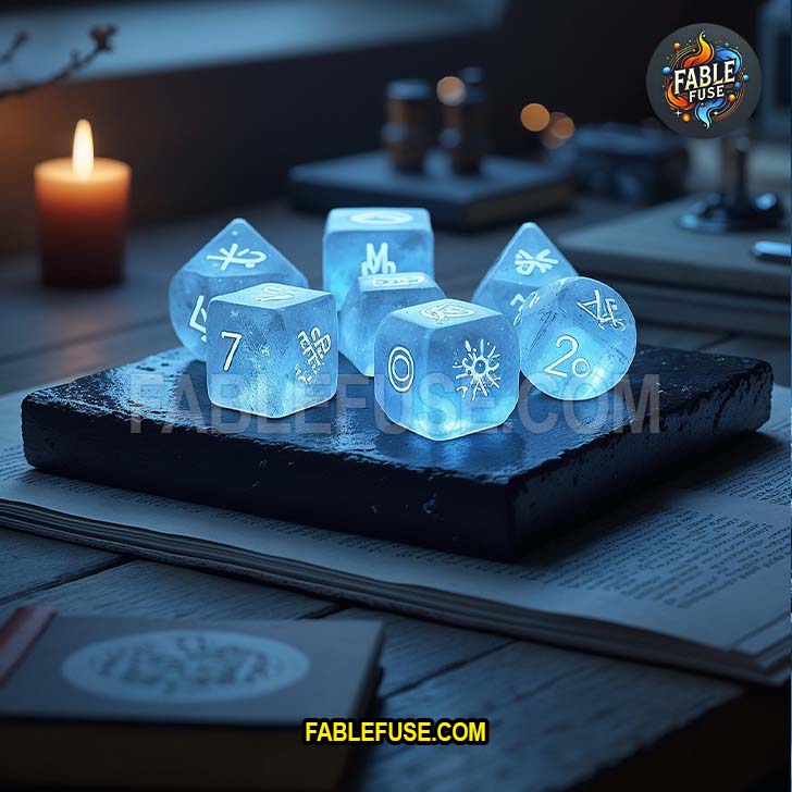 Alien Gaming D20 Dice Frost