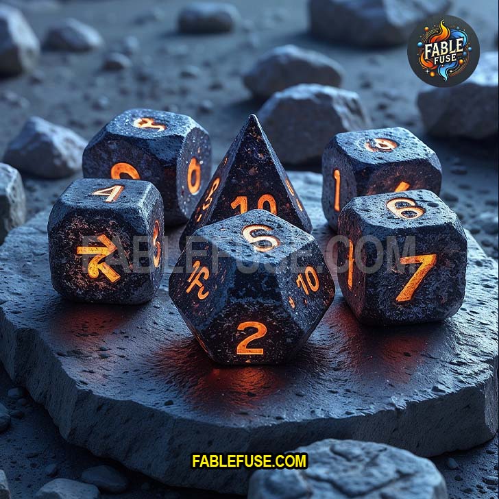 Alien Gaming D20 Dice Dark Matter