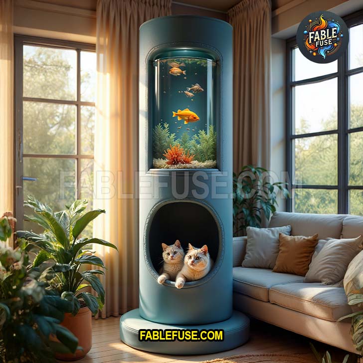 Cat Scratcher Aquarium 2