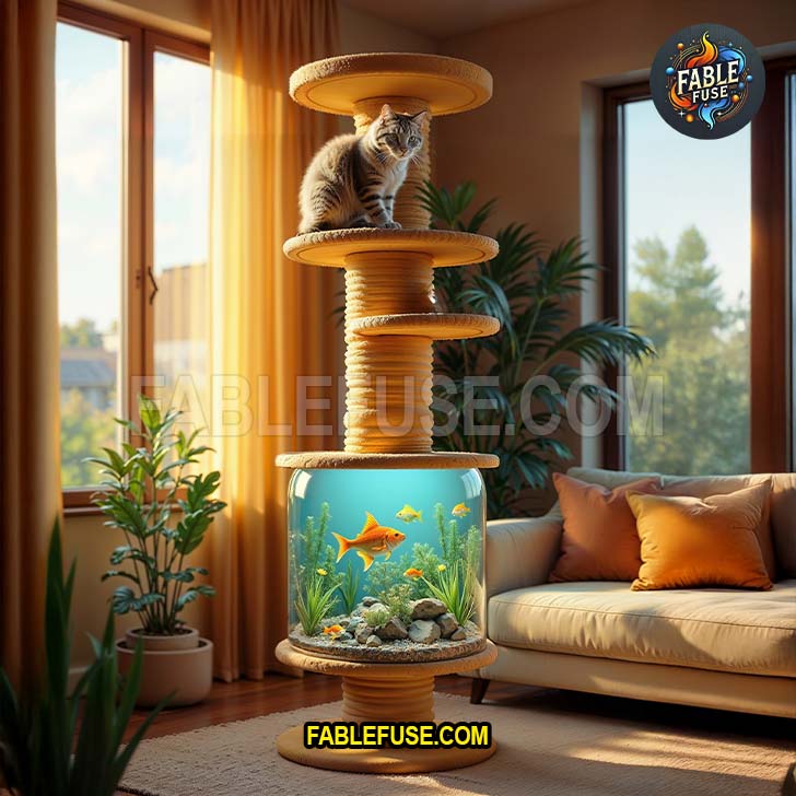 Cat Scratcher Aquarium 3