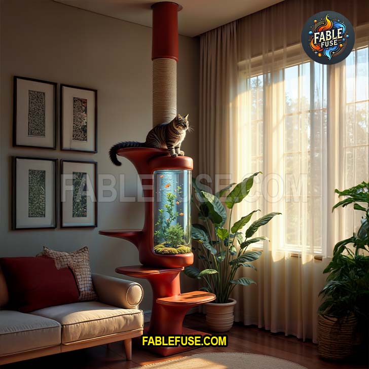 Cat Scratcher Aquarium 4
