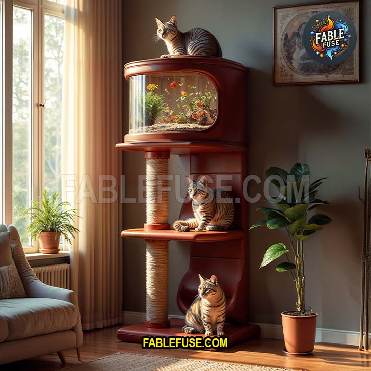 Cat Scratcher Aquarium 5