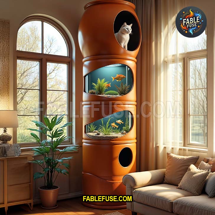 Cat Scratcher Aquarium 6