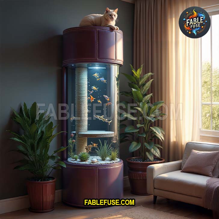 Cat Scratcher Aquarium 7