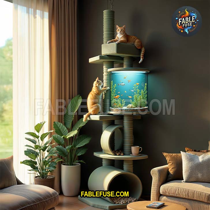 Cat Scratcher Aquarium 8