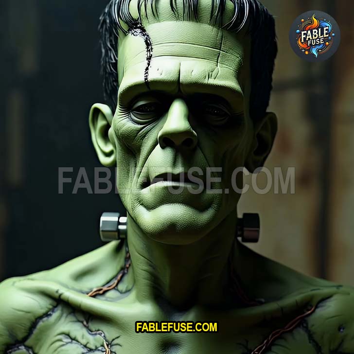 Frankenstein looks bored.