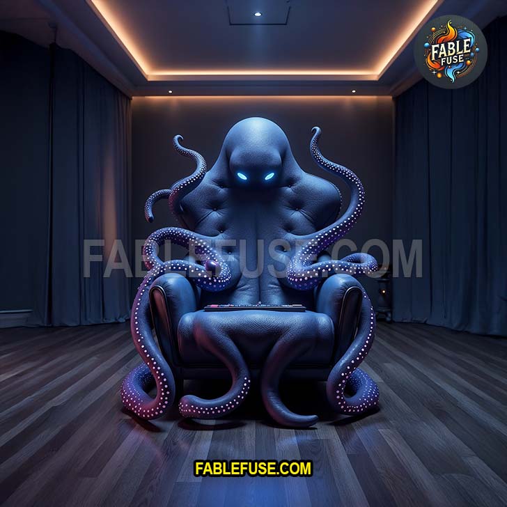 This chair doesn’t recline, it envelops. The octopus overlord model offers eight arms of encouragement and at least three of judgment. Waterproof, emotionally and literally.