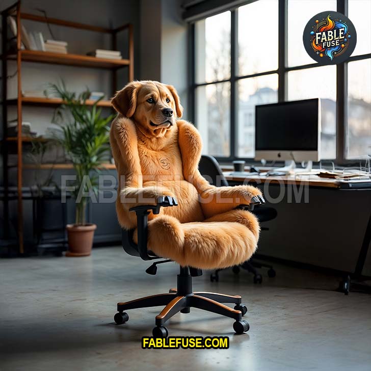 Loyal, ergonomic, and possibly shedding-this chair will guard your desktop, judge your snack choices, and whimper if you alt-tab away too long.